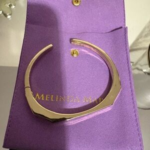 Melinda Maria Hexagonal Gold Bracelet